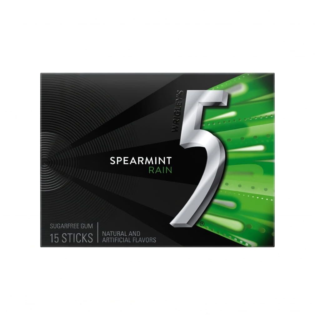 Wrigley's 5 Gum Spearmint Cobalt