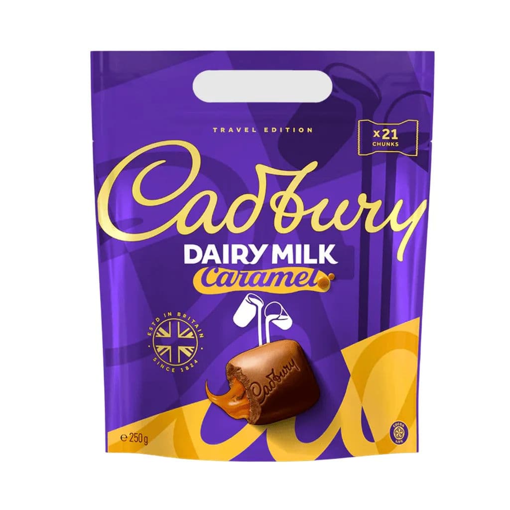 Cadbury Caramel Chunks 250g