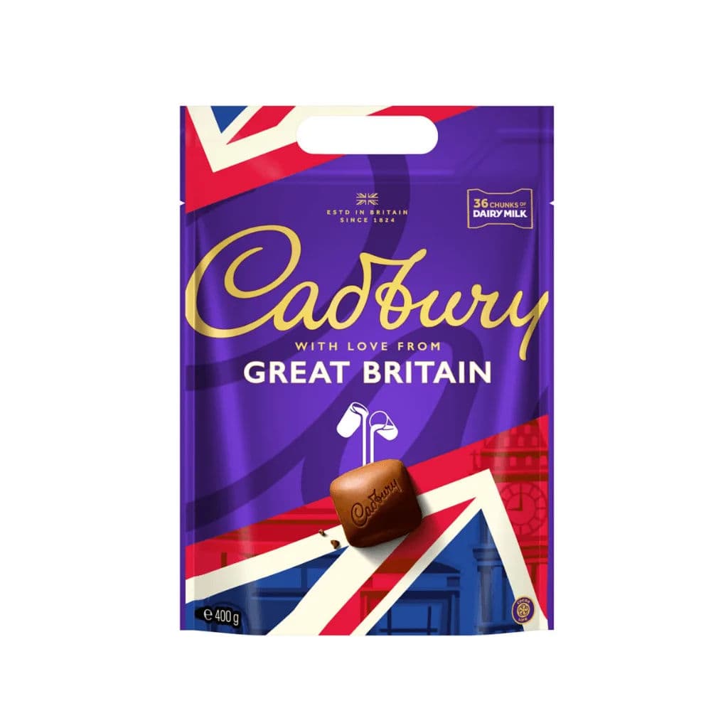 Cadbury Great Britain UK Pouch 400g