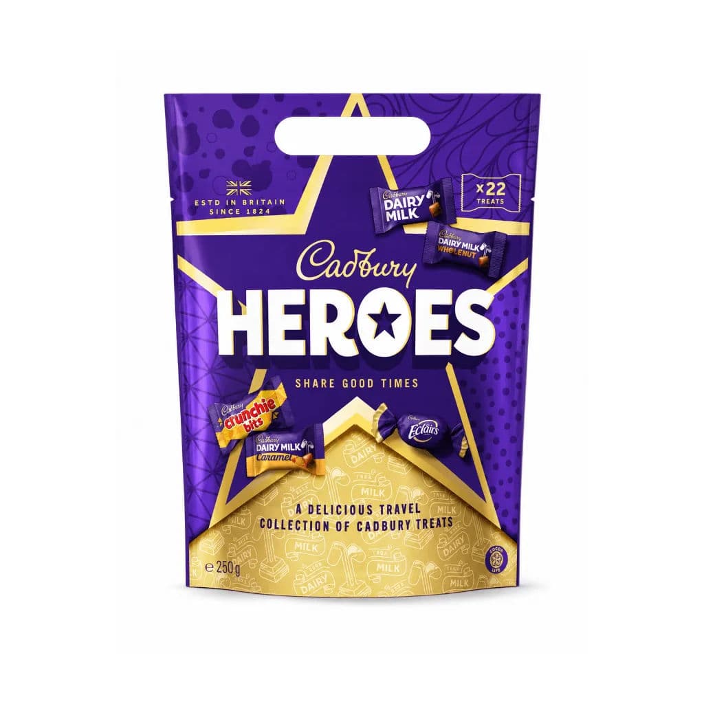Cadbury heroes pouch 250g